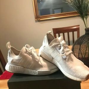 Adidas Nmd  Primeknit Triple white